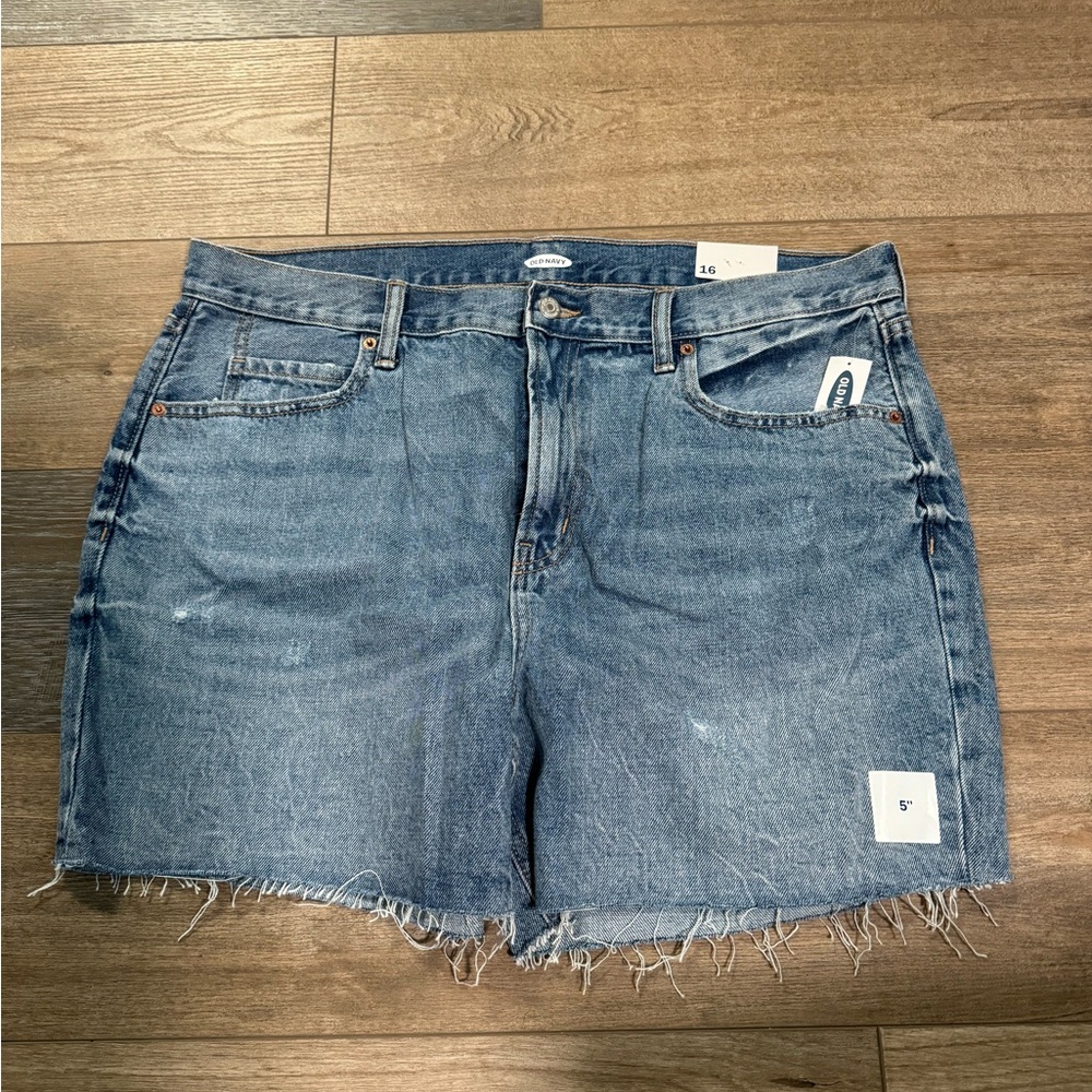 NWT Old Navy cutoff Jean shorts sz 16